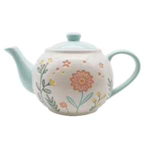 Garden Ceramic Teapot